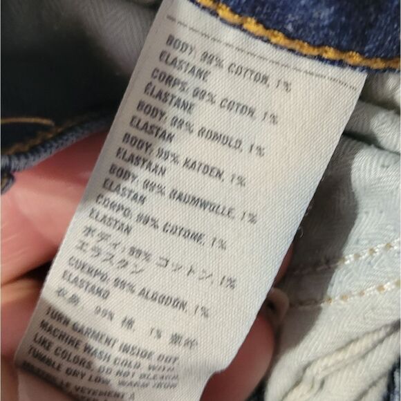 Abercrombie & Fitch Women's Blue Boot Cut Jeans - Picture 9 of 9